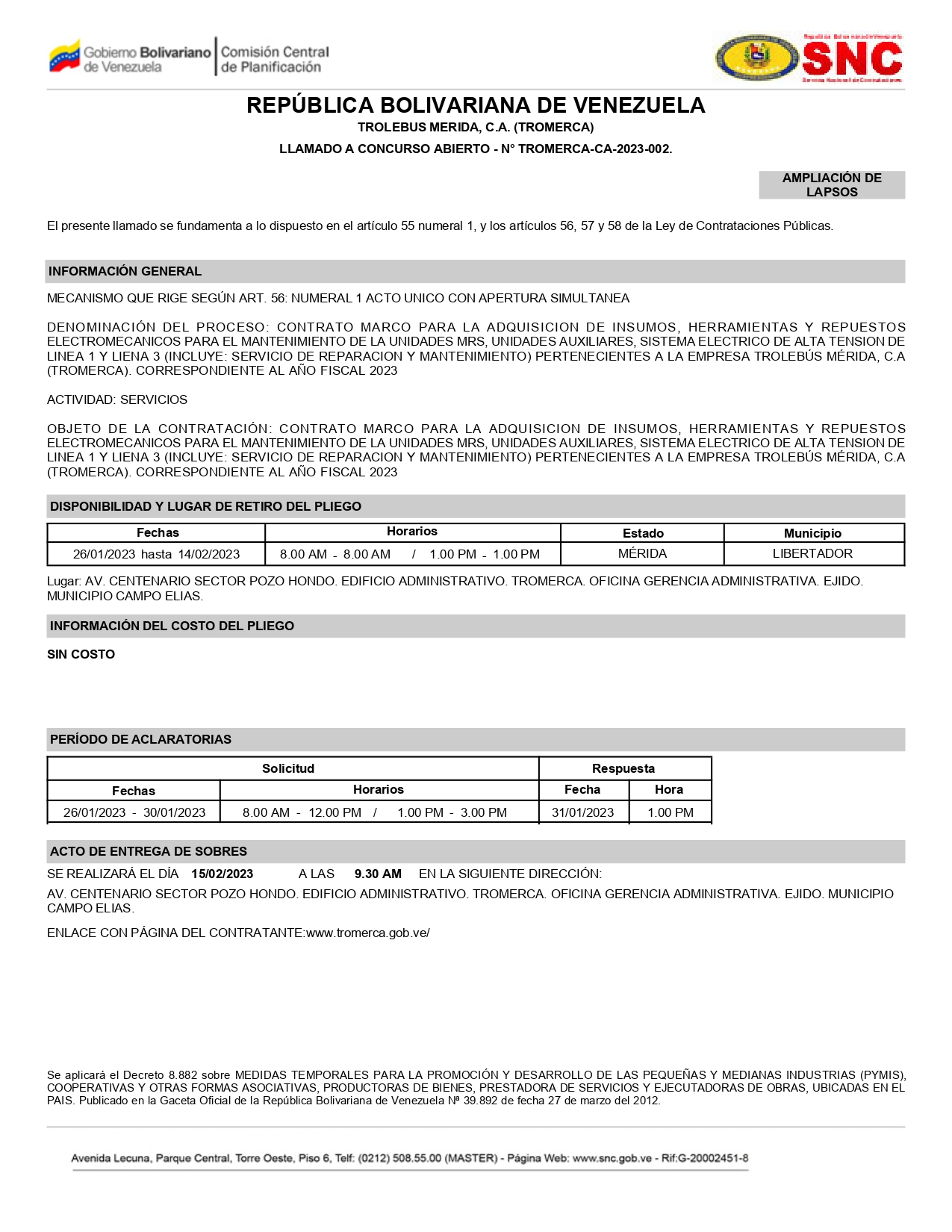 TROMERCA CA 2023 002 A página 0001
