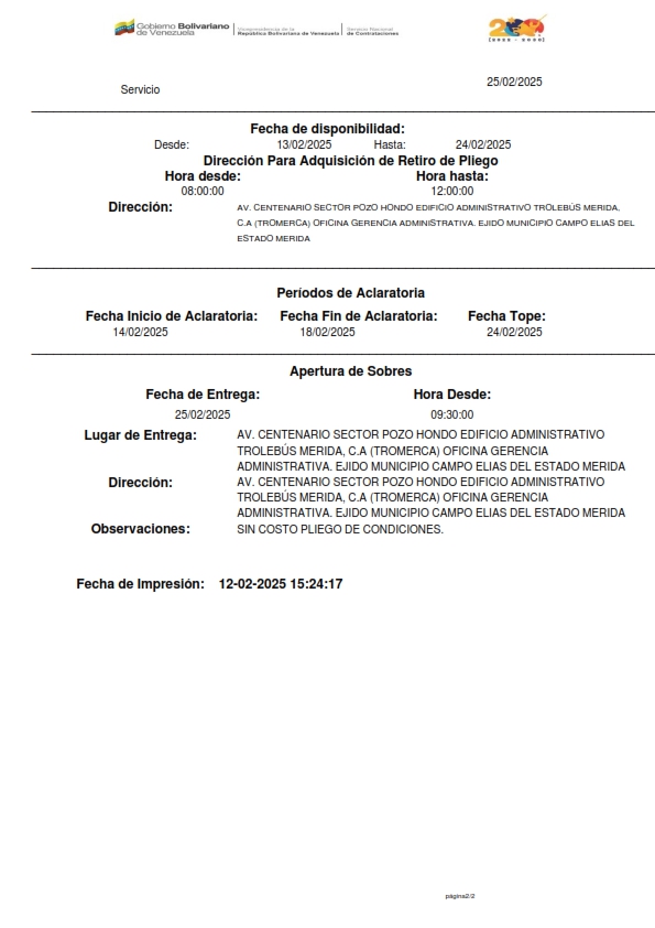 TROMERCA CA 2025 006 002