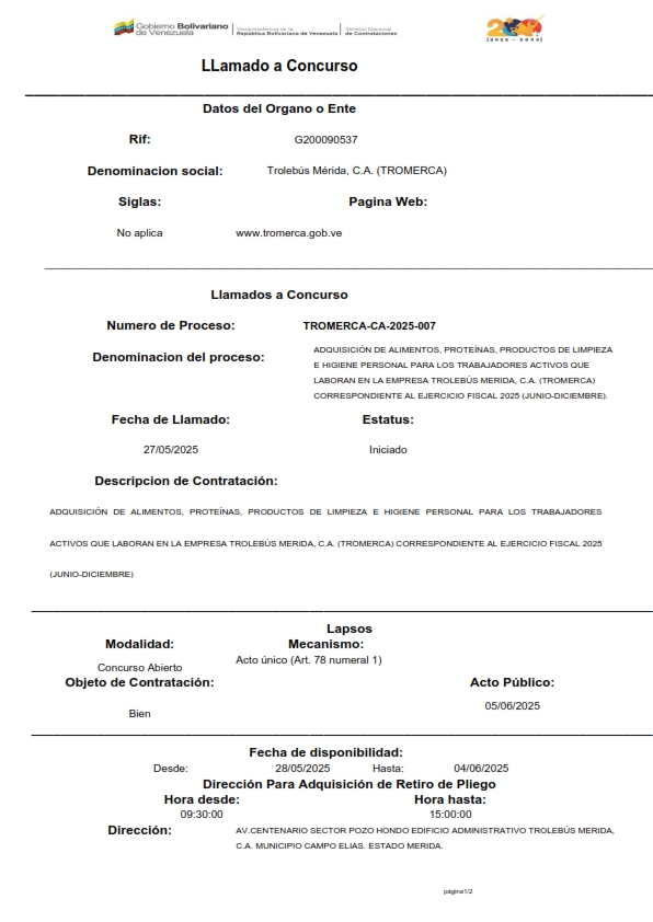 TROMERCA CA 2025 007 PROTEINAS JUN DIC 001