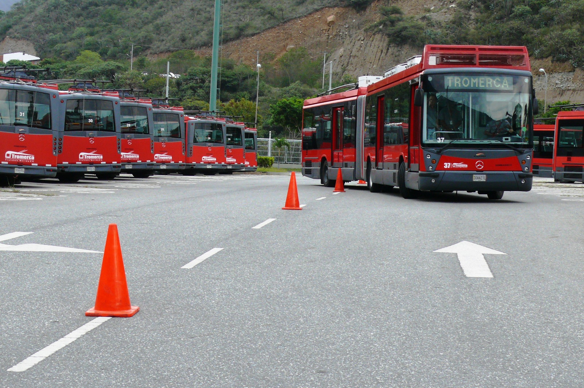 Jornadas prácticas de la Escuela de Conductores de Tromerca